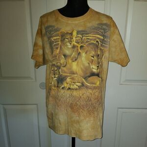 VINTAGE Y2K LION HABITAT T SHIRT MGM   .B10